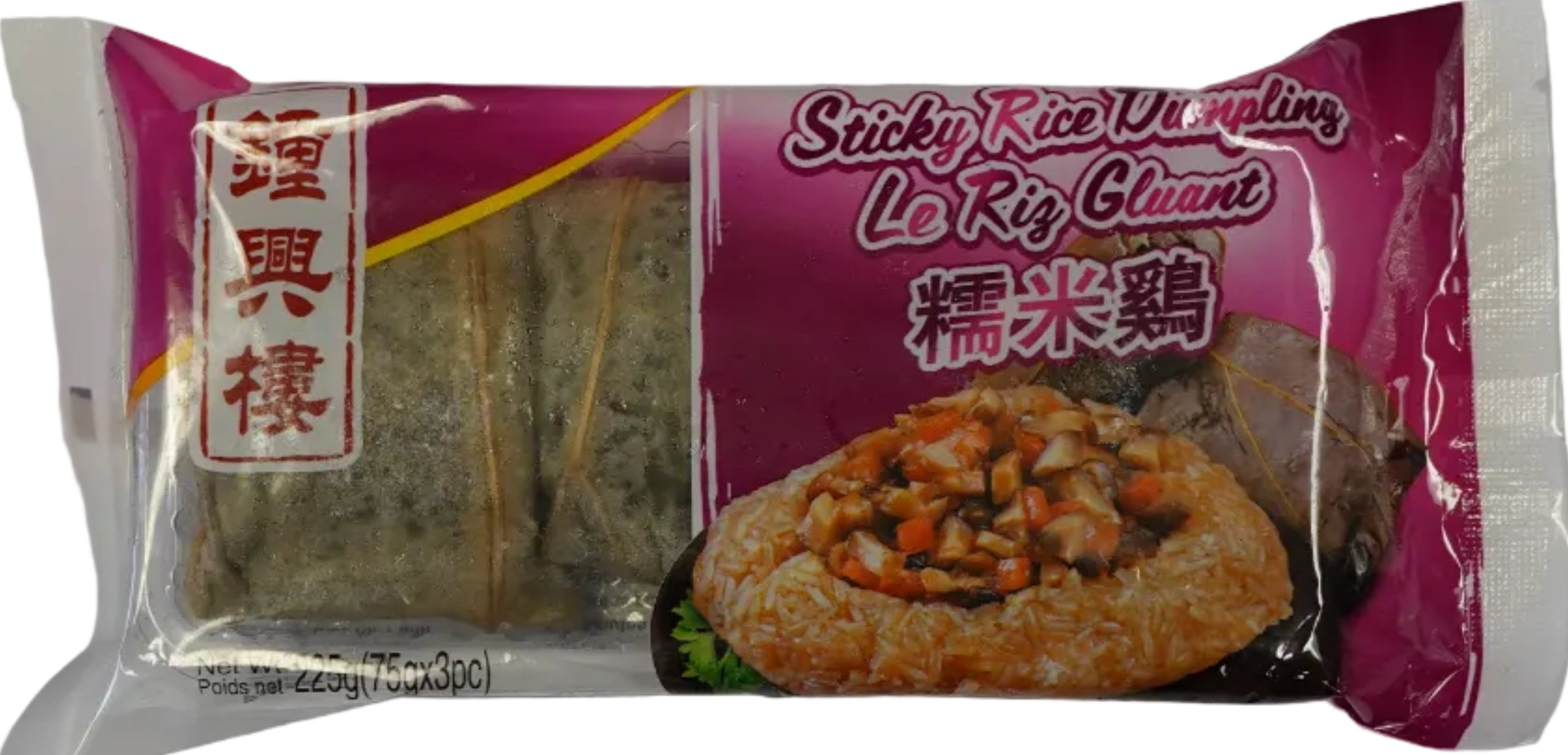 RICE DUMPLING (3 PCS/PK) 鍾興樓糯米雞