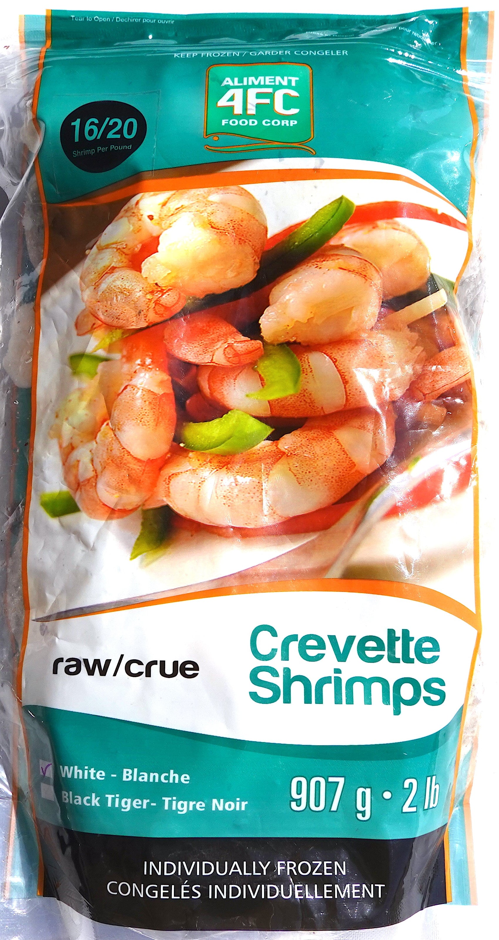 16-20 907G HL EZ WHITE SHRIMP (INDIA) 去頭白蝦