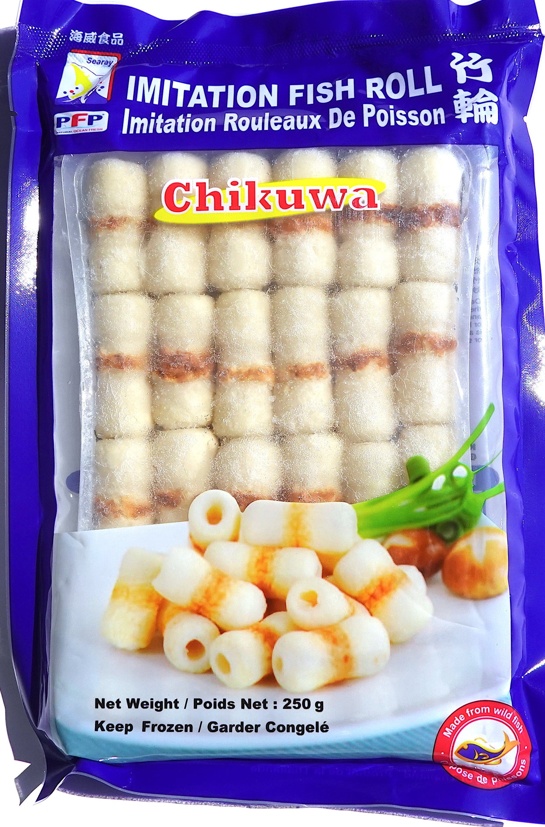FISH ROLL (CHIKUWA) VP 250G 竹輪