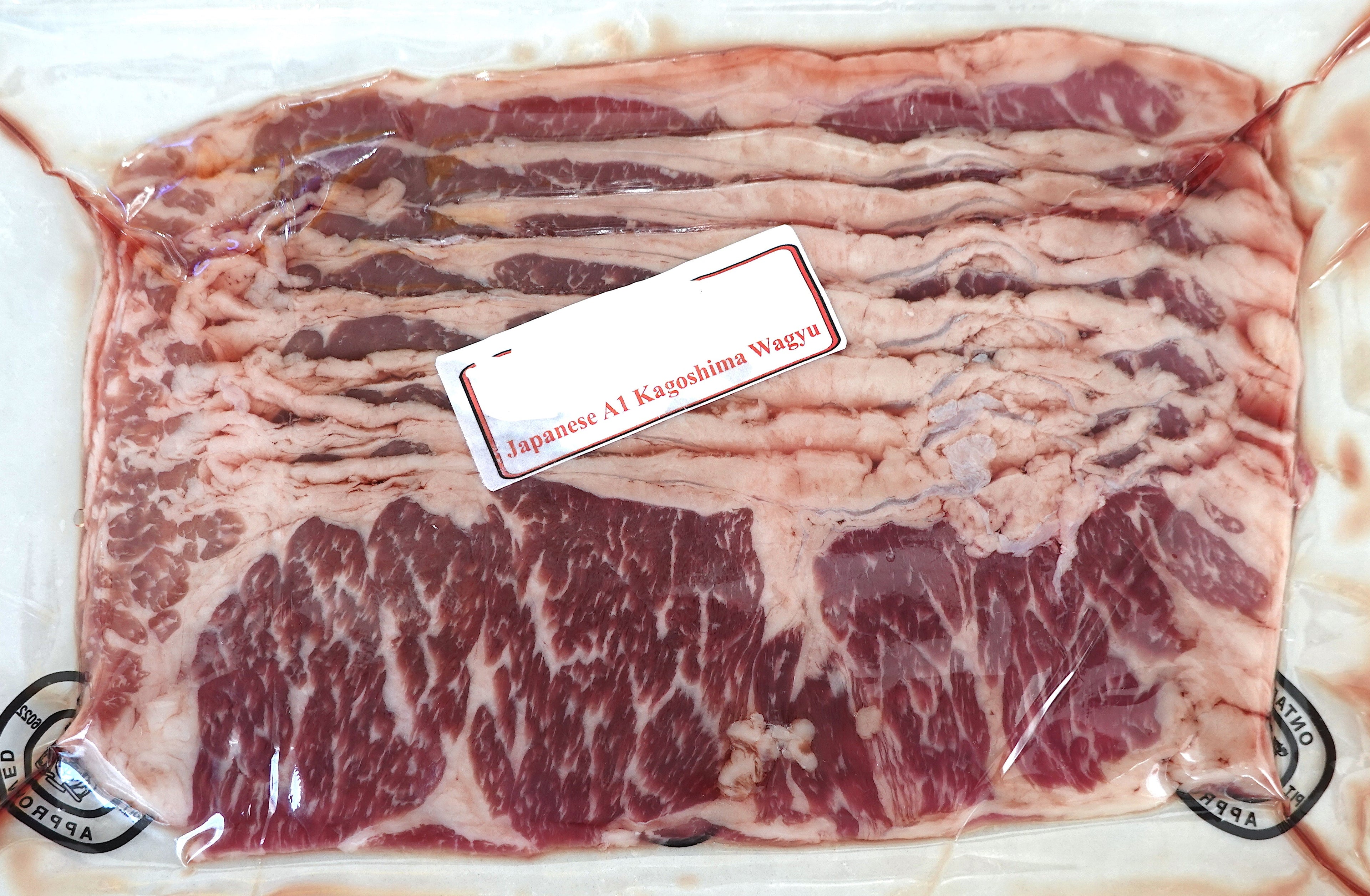 JAPANESE A1 KAGOSHIMA WAGYU SLICE 8oz/PK