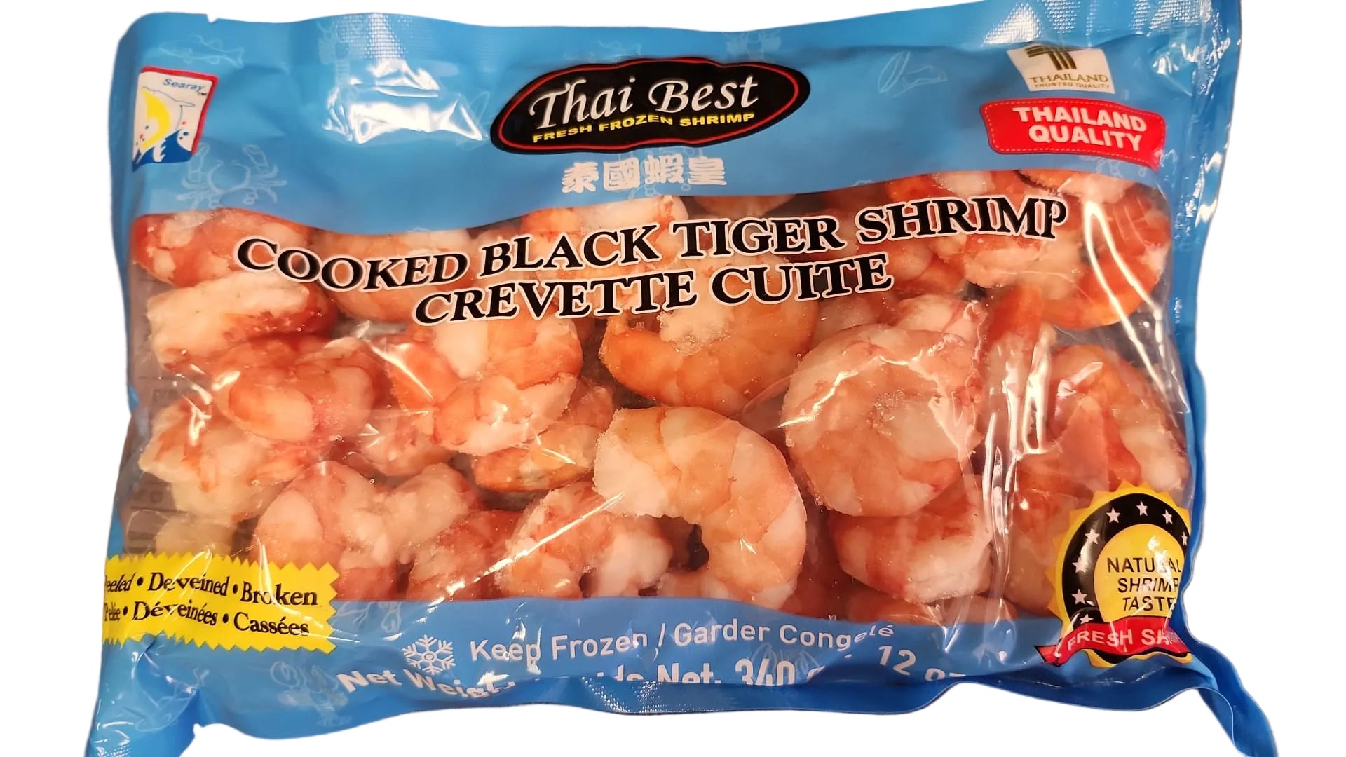 40-60 BLACK TIGER SHRIMP MEAT LP 340G 老虎蝦仁