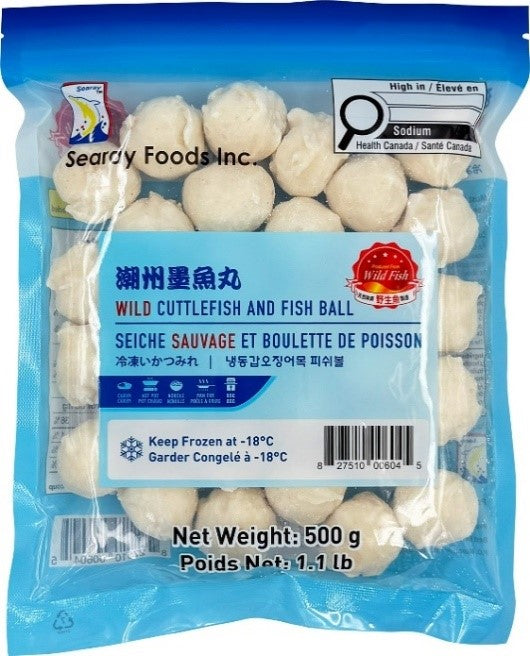 CUTTLEFISH BALL LP 500G 墨魚蛋