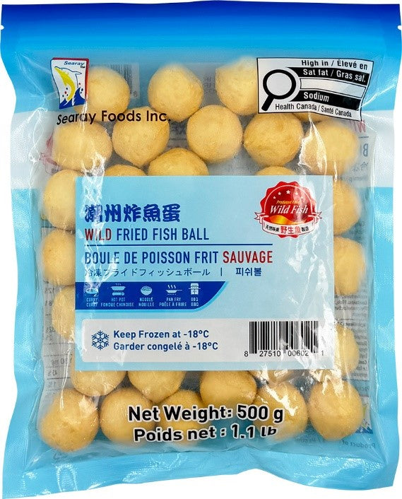 FRIED FISH BALL LP 500G 炸魚蛋