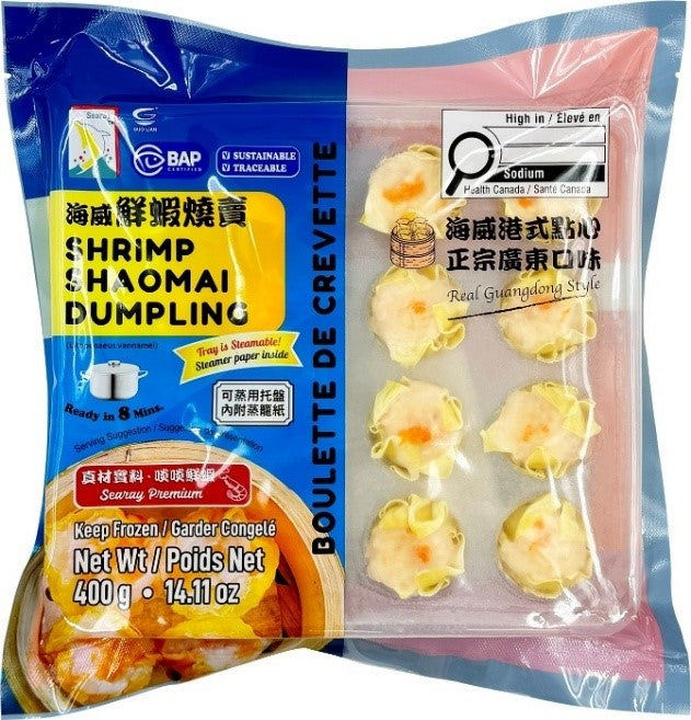 SHRIMP SHAOMAI DUMPLING LP 400G 蝦燒賣